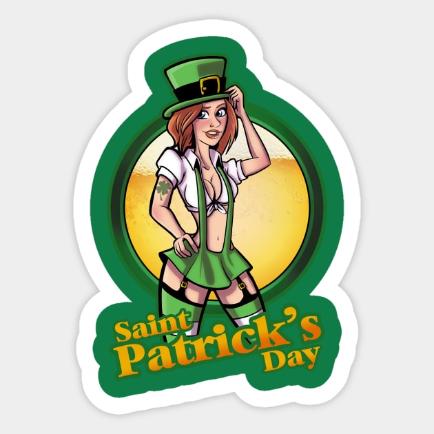 St. Patrick's Day Sticker by Gasometer Studio